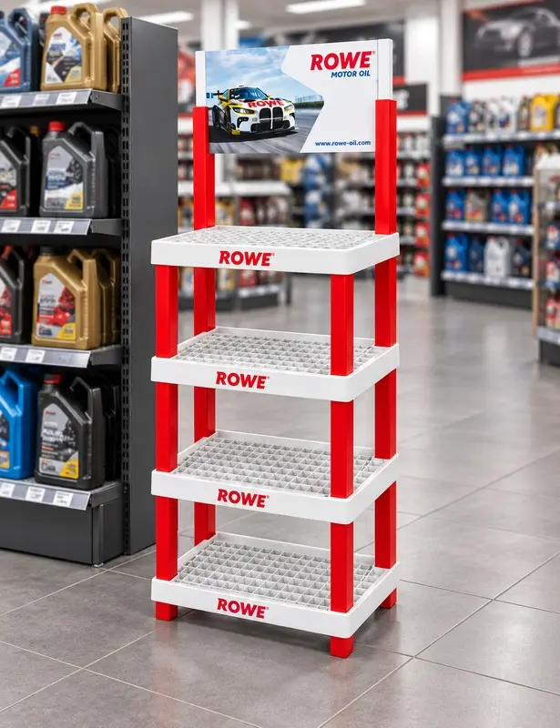 Custom Four-Tier Plastic Lubri