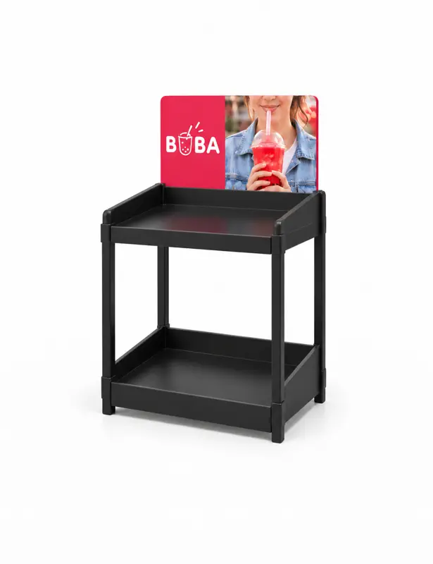 Two-Tier Plastic Countertop Di